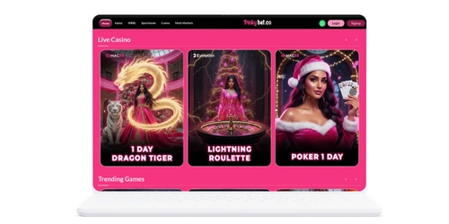 Pinkybet Casino official